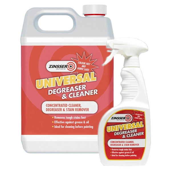 Zinsser universal degreaser and cleaner versus sugar soap 