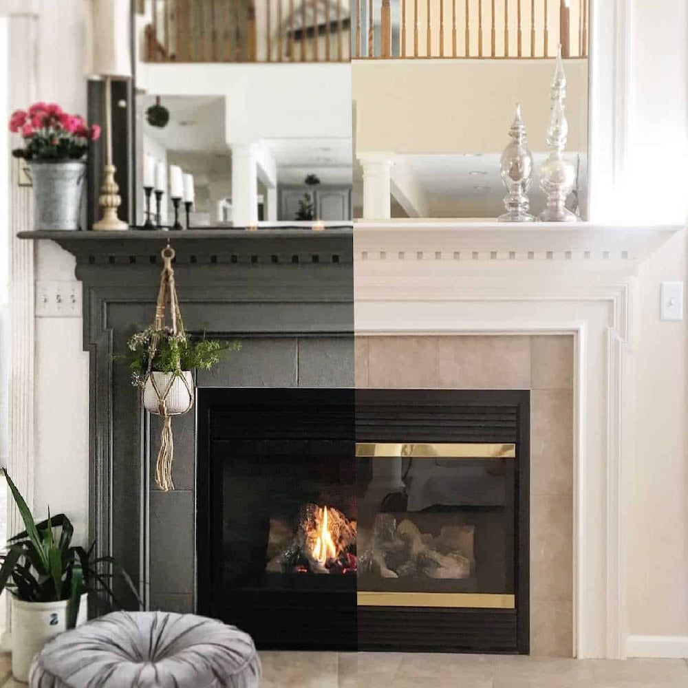 Transform Your Marble Fireplace: Step-by-Step Painting Guide