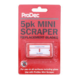 ProDec 1.5 inch Blades for Contoured Mini Scraper (5 pack)